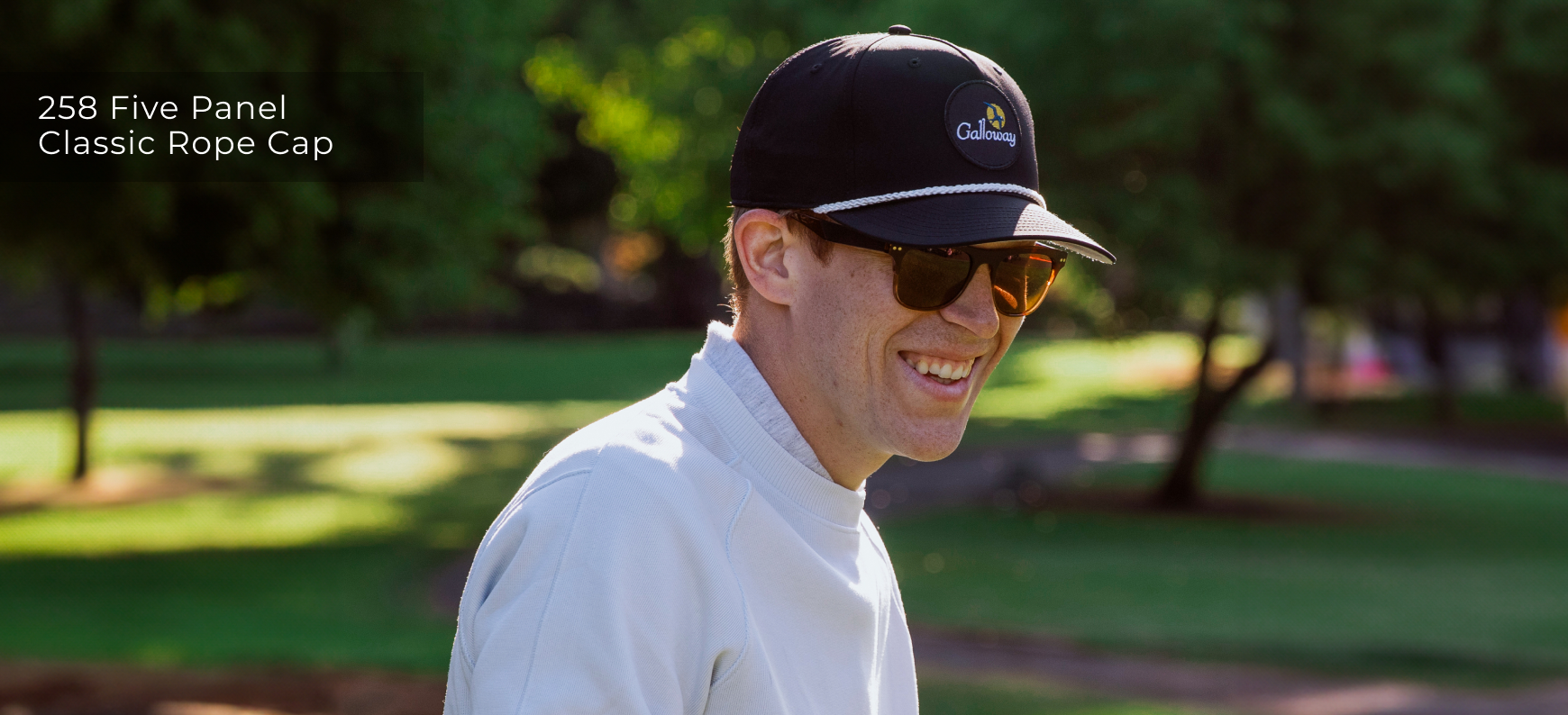 258 Five Panel Classic Rope Cap